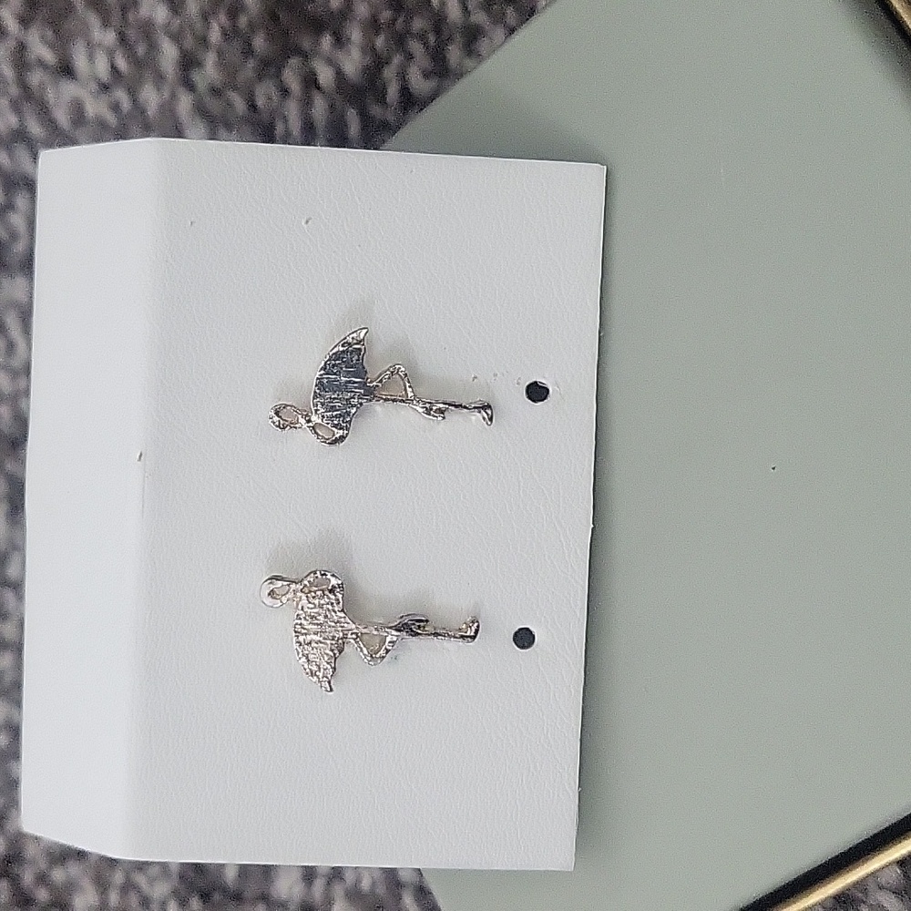 Flamingo earrings